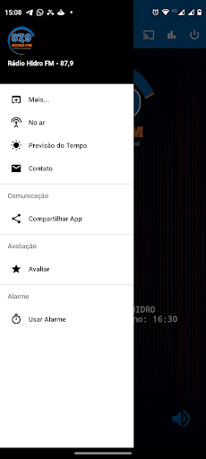 Rádio Hidro FM - 87,9 Screen 2