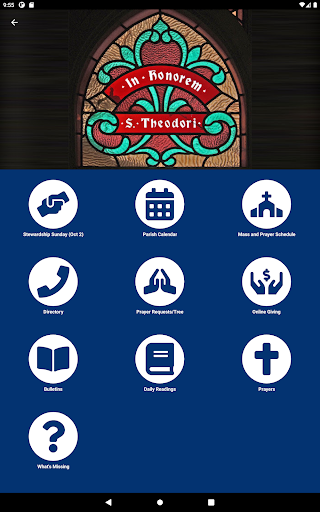 Screenshot of Saint Theodore Parish
