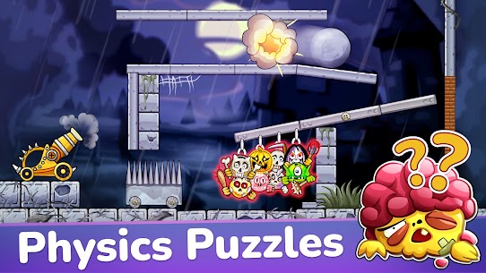 Crush the Monsters MOD APK: Cannon Game (Unlocked Level) 2
