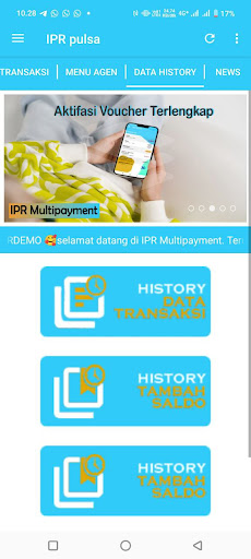 Anteprima dell'app