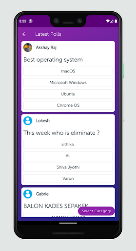 Polling Screen 3