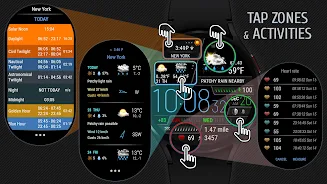 Weather watch face W6