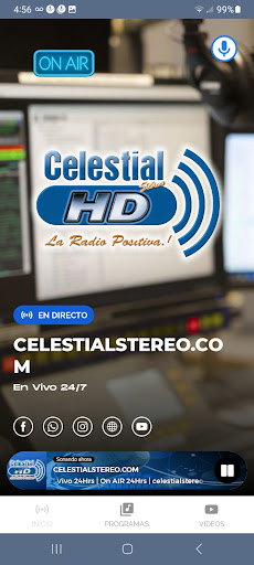 celestialstereo.com Screen 2
