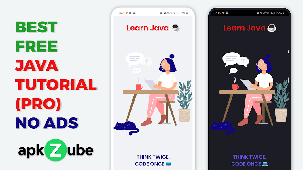 Learn Java: PRO by ApkZube 2.9 APK + Mod (Paid for free) for Android