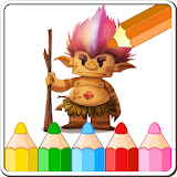 Coloring Games for troll icon