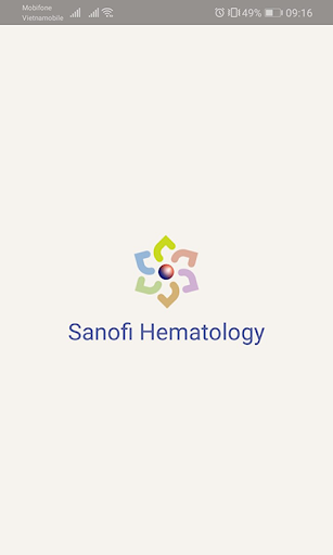 Android application Sanofi JP Hematology screenshort