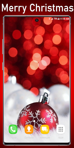 Android application Merry Christmas Live Wallpaper screenshort