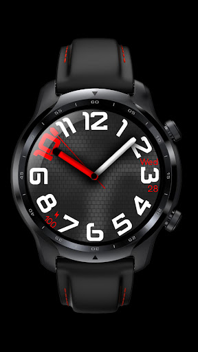 Analog watch face CRC046 Screen 2