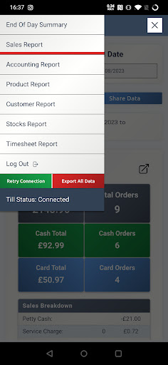 Pocket Dashboard Screen 2