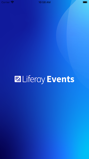 Android application Liferay Events screenshort