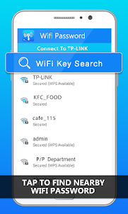 WiFi Password Key Show Speed