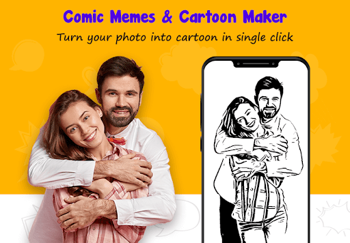 Android application Comic Memes & Cartoon Maker screenshort