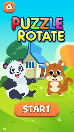 Game screenshot Rotate Puzzle for Kids mod apk