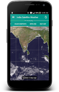 India Satellite Weather Screenshot