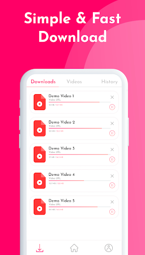 Tube Video Download Screen 2