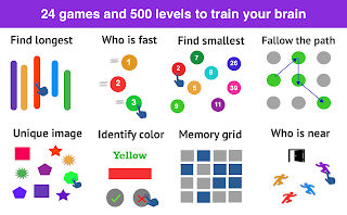 Brain Games - Puzzles training - Screenshot 1