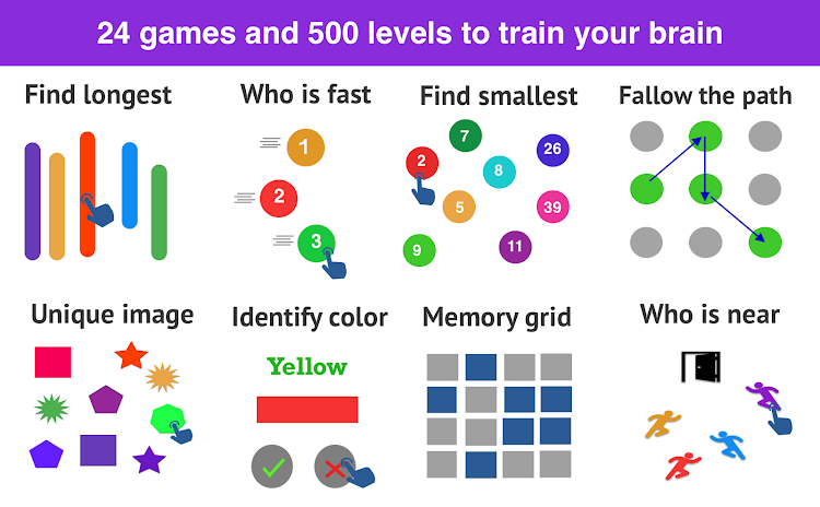 Brain Games - Puzzles training - 1.2.0.17.09 - (Android)