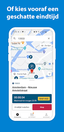 Park-line Mobiel Parkeren App Screen 3