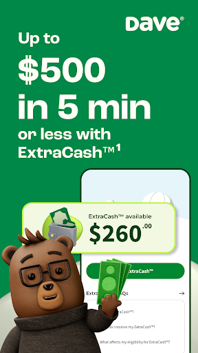 Screenshot of Dave: Credit, Cash & Money App