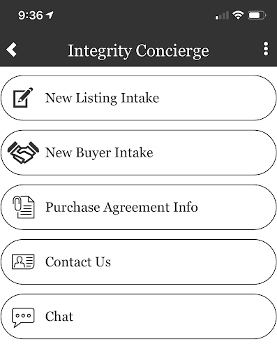 Android application Integrity Concierge screenshort