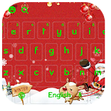 Christmas Cute Santa Claus Keyboard Theme icon