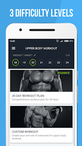 Upper Body Workout - Apps on Google Play