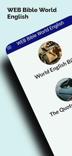 Android application WEB Bible World English screenshort