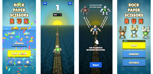 Rock-Paper-Scissors Run