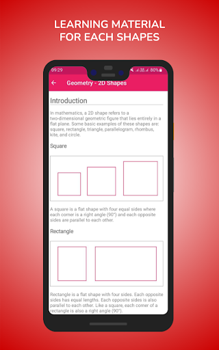 2D Geometric Shapes Screen 2