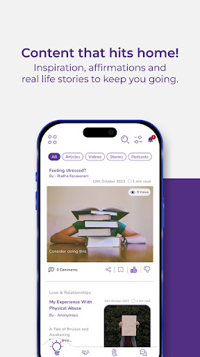 Android application iDare screenshort