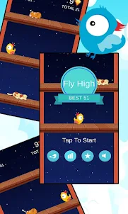 Fly High 2D Game