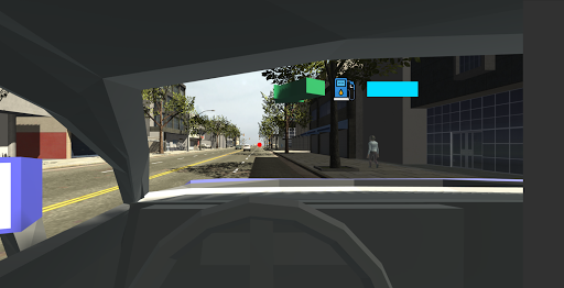 Android application VR Car Driving Simulator Game screenshort
