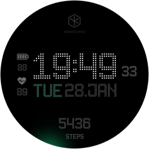 QUE DIGITAL ARD Watch Face screenshot 18