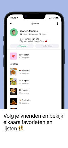 Bite - Premium Recepten Screen 3