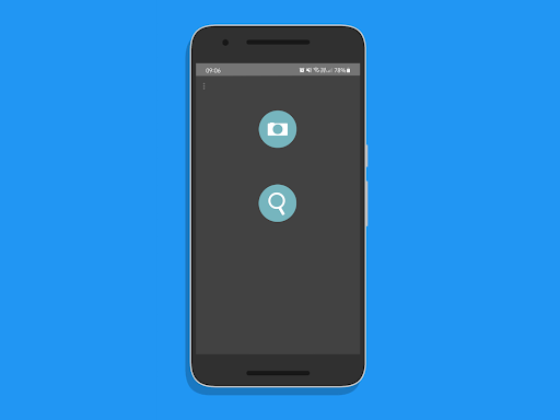 Android application Visão Consumos screenshort