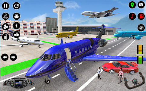 도시 조종사 비행 3D 시뮬레이터