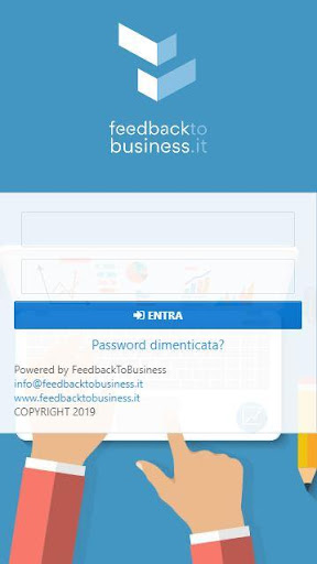 Android application FeedbackToBusiness Mobile screenshort