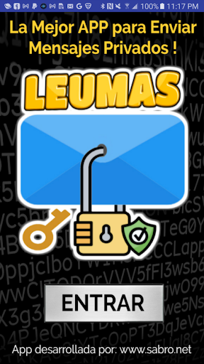 Android application Leumas Mensajes Privados screenshort