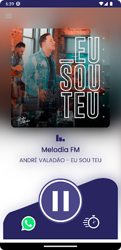 Android application Rádio Melodia 97.5 FM - RJ screenshort
