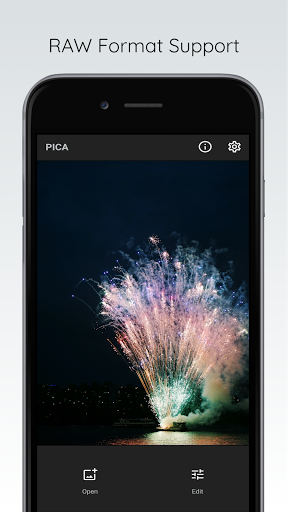PICA - Photo Raw Editor Screenshot 1 - AppWisp.com