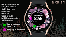 NXV84 Flora Elegant Watch Faceのおすすめ画像3