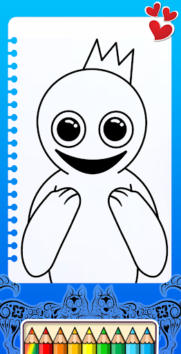 Android application How to draw Rainbow Friends screenshort