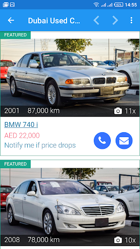 Dubai Used Cars In UAE Screenshot 4 - AppWisp.com