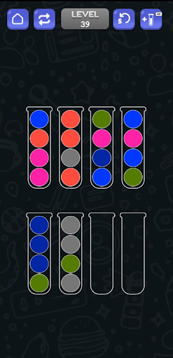 Ball Sort - Bubble Sort Puzzle Screen 3
