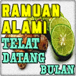 Cover Image of ダウンロード Ramuan Alami Telat Datang Bula  APK