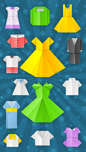 Android application Origami Clothes From Paper screenshort