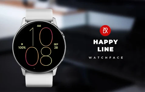 Happy Line Watch Face