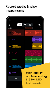 BandLab – Music Making Studio Apk + Mod (Pro, Unlock Premium) for Android 5