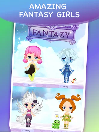 Game screenshot Fantasy Dress Up Avatar Maker mod apk