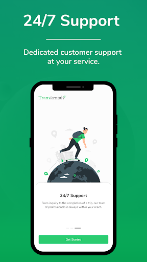 Android application TransRentals screenshort